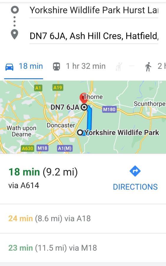 Hilltop Place Suites Near Doncaster Racecourse Eksteriør billede