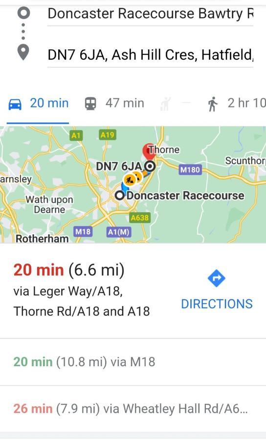 Hilltop Place Suites Near Doncaster Racecourse Eksteriør billede
