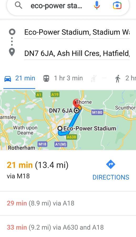 Hilltop Place Suites Near Doncaster Racecourse Eksteriør billede